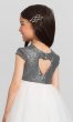 Sequin-Bodice Flower Girl Dress BJ-F6417