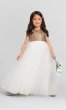 Sequin-Bodice Flower Girl Dress BJ-F6417