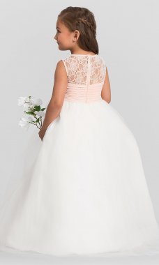 Flower Girl Dress 117301 with Lace BLF-F-117301