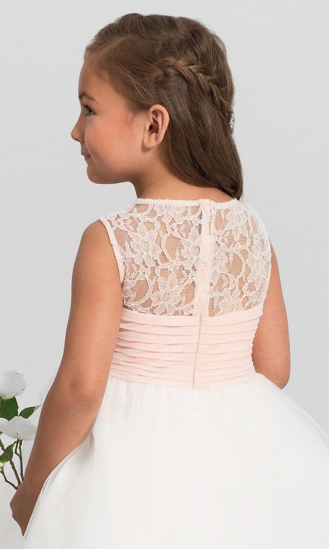 Flower Girl Dress 117301 with Lace BLF-F-117301