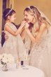 Banded Lace Illusion Flower Girl Dress WG1374