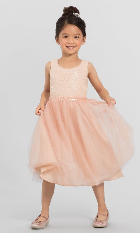 Short Rosalie Flower-Girl Dress by JY-F-Rosalie