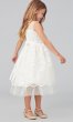 Ivory White Sleeveless Lace Short Flower-Girl Dress SWK-SK798
