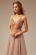 Spaghetti Straps Long Prom Dress With Slit E202283459