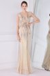 Black Sheath Sequins Prom Dress with Fringes E202283846