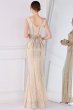 Black Sheath Sequins Prom Dress with Fringes E202283846