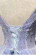 Purple V Neck A Line Homecoming Dress E202283485