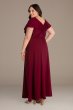 Floor-Length Plus Maxi Dress with Slit 11212901