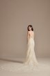 Beaded Applique Tulle Tall Sheath Wedding Dress 4XLCWG904