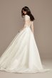 Long Sleeve Tall Wedding Dress with Appliques 4XLCWG908