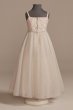 Sparkle Organza Flower Girl Dress with Applique WG1421