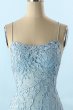 Blue Spaghetti Straps Backless Prom Dress E202283156