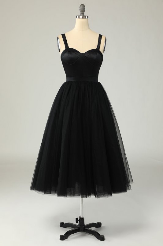 Sky Blue Tulle Cocktail Dress E202283046