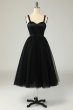 Sky Blue Tulle Cocktail Dress E202283046