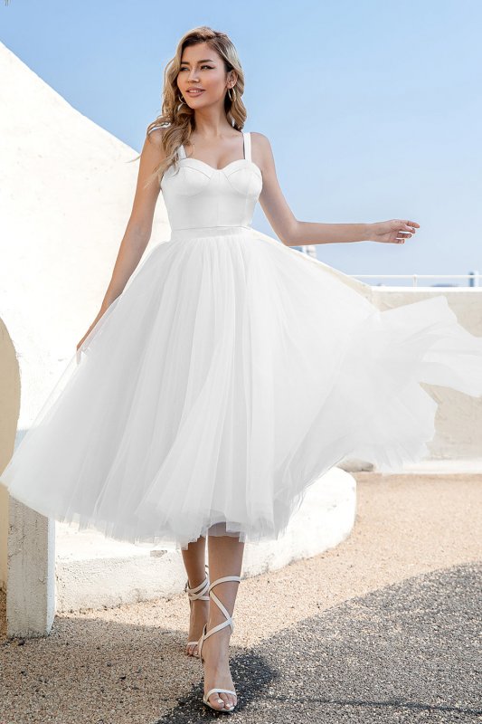 Sky Blue Tulle Cocktail Dress E202283046