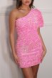 One Should Sequins Cocktail Dress E202283015