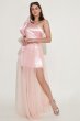 Blush One Shoulder Detachable Homecoming Dress E202283025