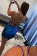 Royal Blue Tight Sequins Backless Homecoming Dress E202283037
