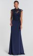 Long Mother-of-the-Bride Dress with Embroidery AL-27112