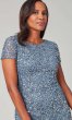 Short-Sleeve Sequin Long MOB Dress by AP-091874600