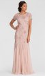Long Pink Mother-of-the-Bride Dress AP-091897240-B