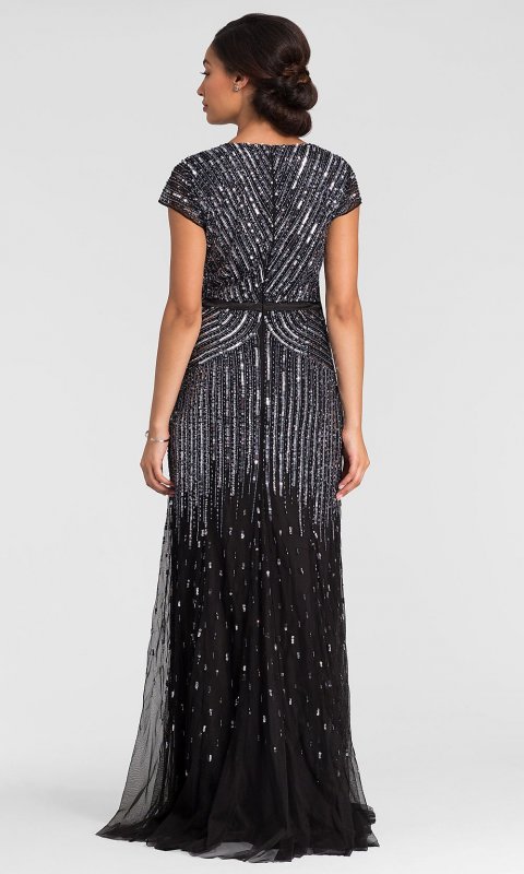 Gunmetal Mother-of-the-Bride Dress AP-092868950-G