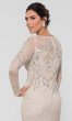 Long-Sleeve Beaded Long MOB Dress AP-AP1E205390-B