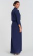 Navy Blue MOB Dress with Bolero by AX-125843