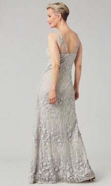 Embroidered Long Formal Mother-of-the-Bride Dress JU-MC-262342MC