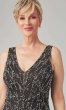 Long V-Neck Sleeveless Mother-of-the-Bride Dress JU-MC-262501MC