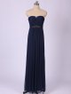 Embellished-Waist Long Mesh Bridesmaid Dress AB202065