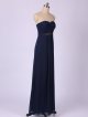 Embellished-Waist Long Mesh Bridesmaid Dress AB202065