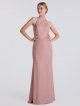 Long Sheath Allover Bling Sequin Bridesmaid Dress AB202106