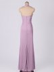 Sexy Mesh Halter Neck Long Bridesmaids Gown AB202131