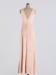 Deep V Neck Ultra-soft and Stretchy Velvet Dress AB202062