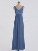 Sleeveless Maternity Long Corded Lace Mesh Dress AB202146