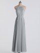 Maternity Friendly Long Halter Neck Soft Mesh Bridesmaids Dress AB202053