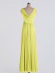 Maternity Long Halter Neck Mesh Bridesmaid Dress with Slim Sash AB202116