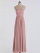 Flowy Strapless Sweetheart Neckline and A-Line Mesh Dress AB202071
