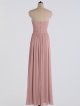 Flowy Strapless Sweetheart Neckline and A-Line Mesh Dress AB202071
