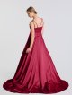 Long High Low Satin Prom Dress AB202161