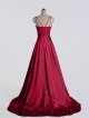 Long High Low Satin Prom Dress AB202161