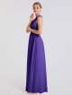 A-line CrissCross Halter Chiffon Prom Gown AB202153