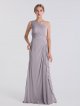 One Shoulder Twisted Knot Cascade Bridesmaid Dress VA29460 AB202125