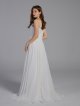 Ruched Bodice Chiffon A-Line Sweet Wedding Dress AB202032