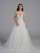 Beaded Illusion Bodice Ball Gown Wedding Dresses AB202006