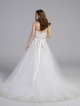 Beaded Lace and Tulle Ball Gown Wedding Dress AB202007