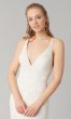 V-Neck Lace Corset-Back Wedding Dress by KL-300101