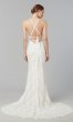 V-Neck Lace Corset-Back Wedding Dress by KL-300101