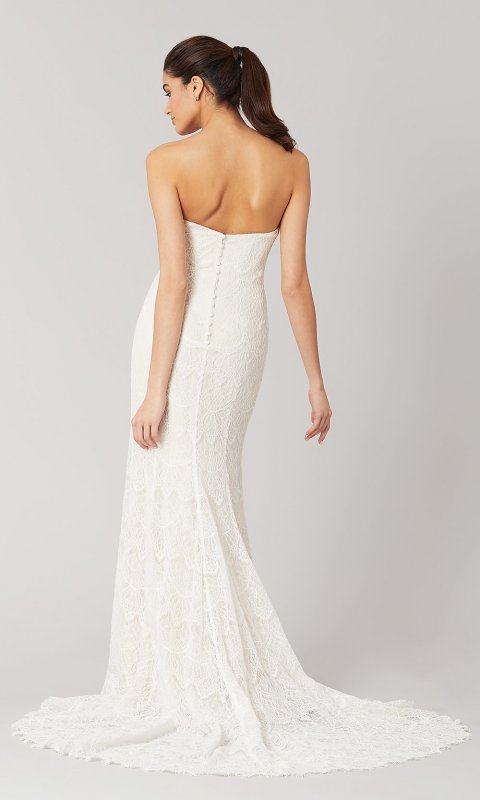 Janet: Lace Sweetheart Wedding Dress KL-300103